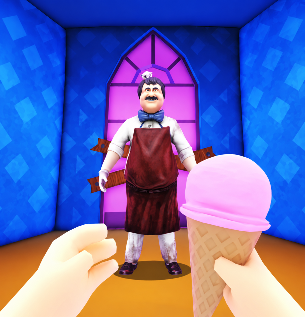 Обложка игры Ice Man Shop Escape!