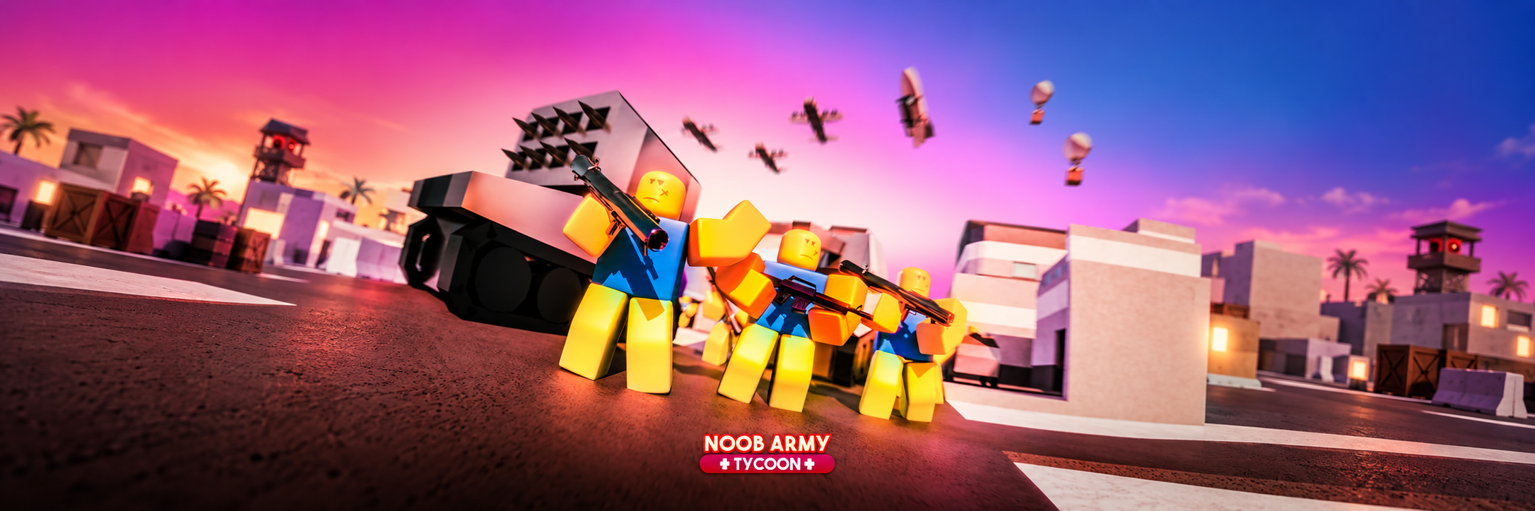 Кадр из игры Noob Army Tycoon